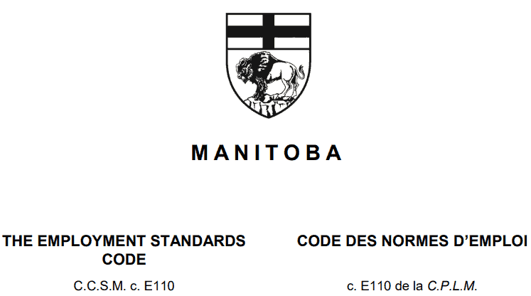 Employment Standards Code