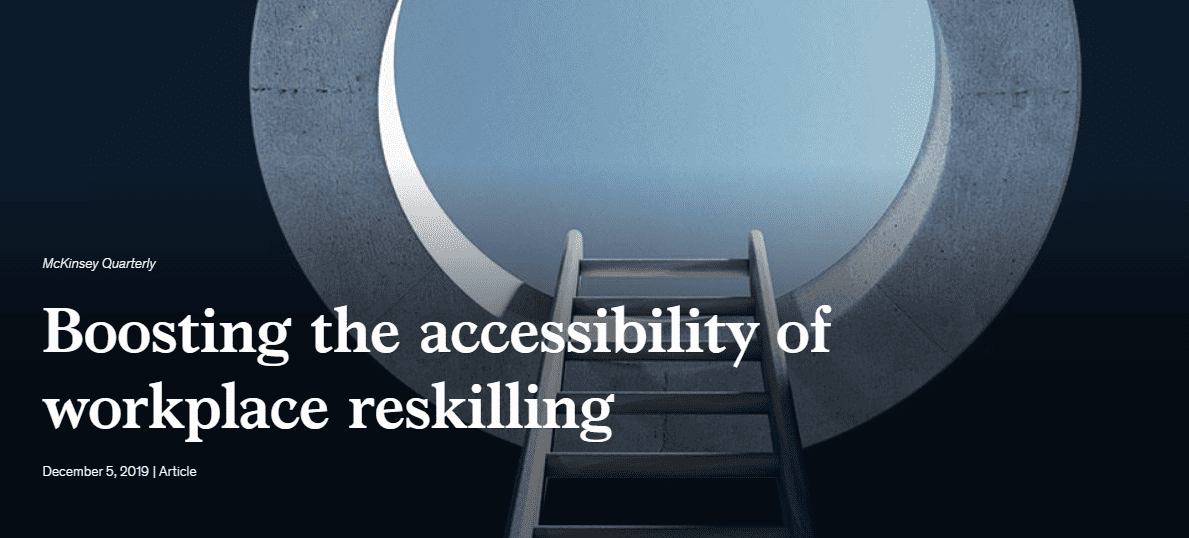 Boosting the accessibility of workplace reskilling