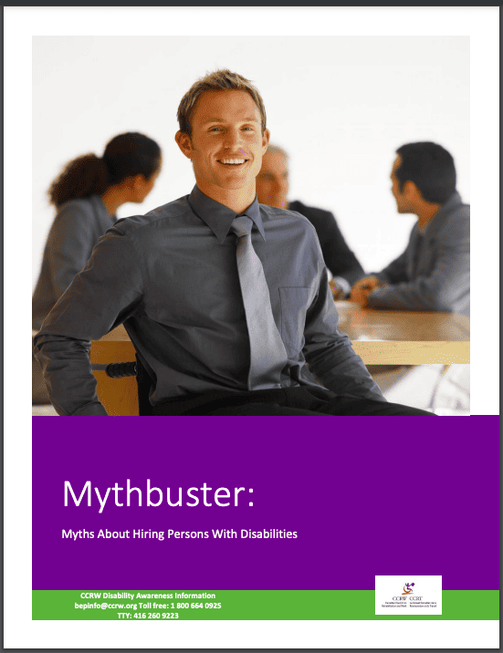 Myths About Hiring Persons With Disabilities