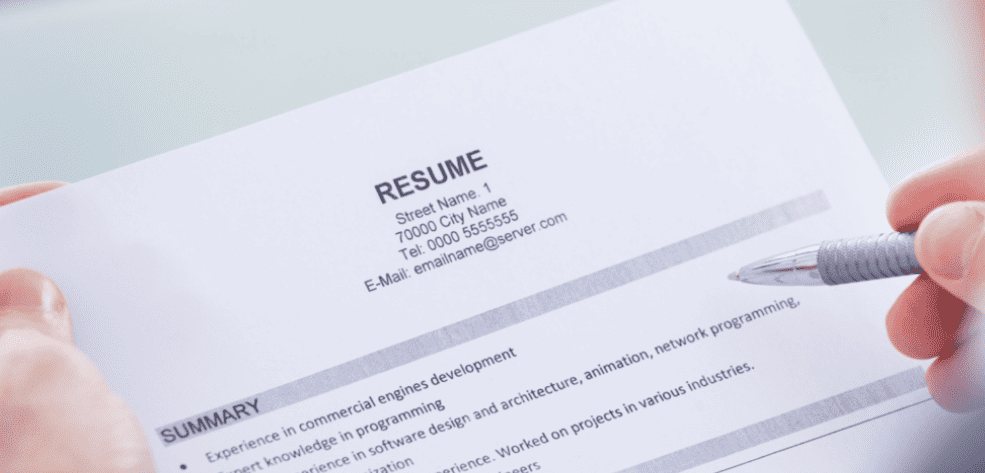 Resume and Cover Letter