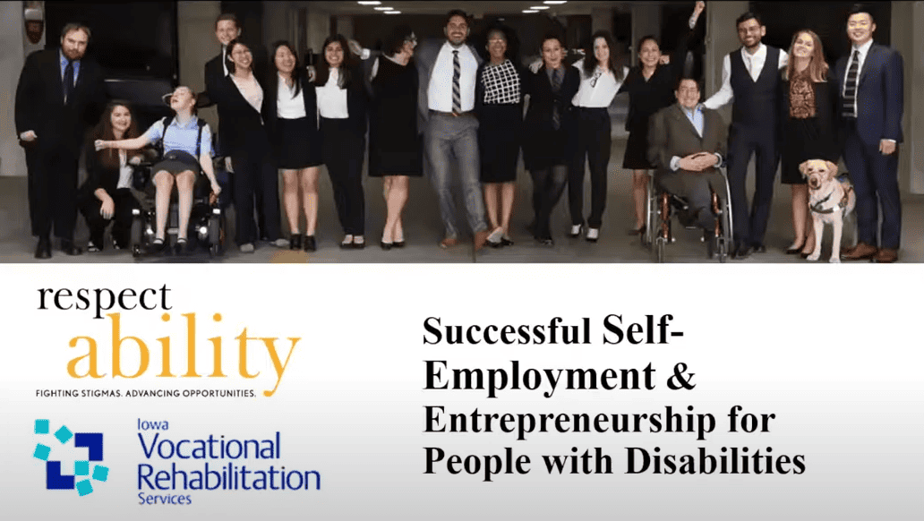 Self-Employment & Entrepreneurship for People with Disabilities