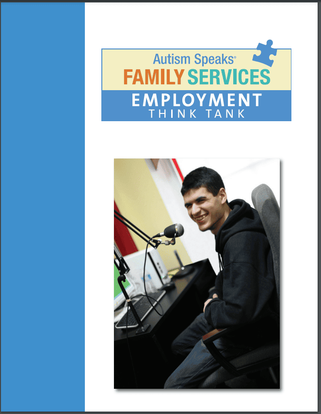 Autism Family Speaks: Family Services Employment Think Tank