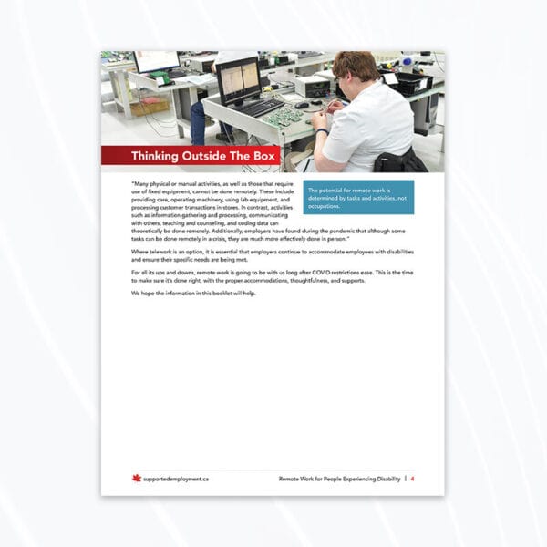 Remote Work for People Experiencing Disability Guidebook - Image 4