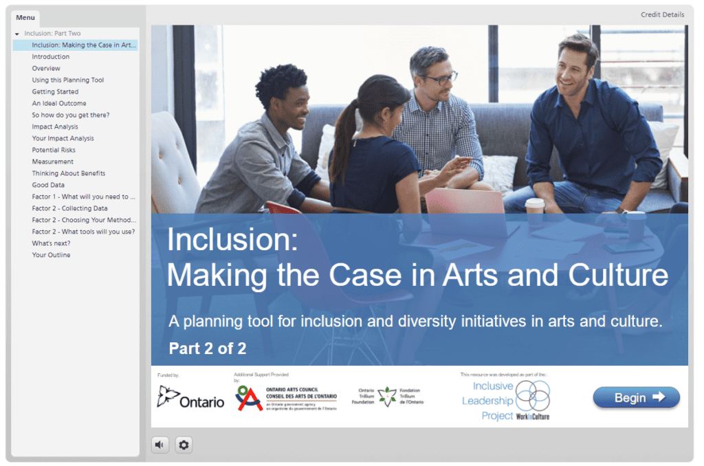 Inclusion making the case in arts and culture part 2