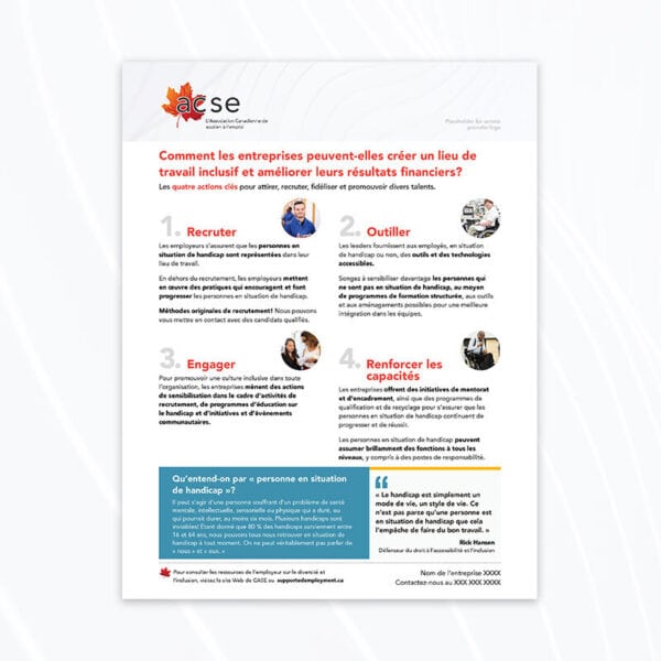 Flyer: How can companies build an inclusive workplace and improve their bottom-line? - Image 2