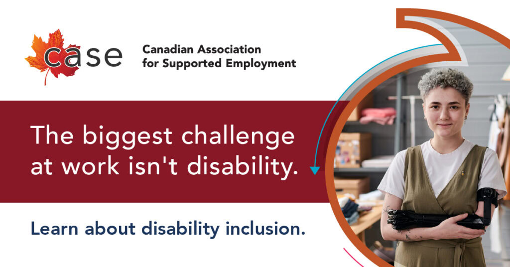 The biggest challenge at work isn't disability. Learn about disability inclusion.