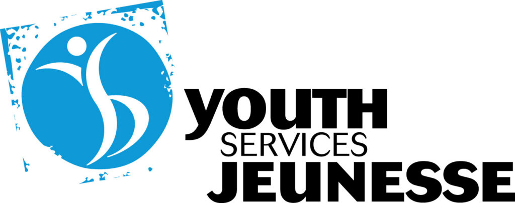 Youth Services Bureau of Ottawa Employment Services logo. Youth Services Jeunesse.